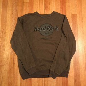 Brown/Green Hard Rock Cafe Hoodie